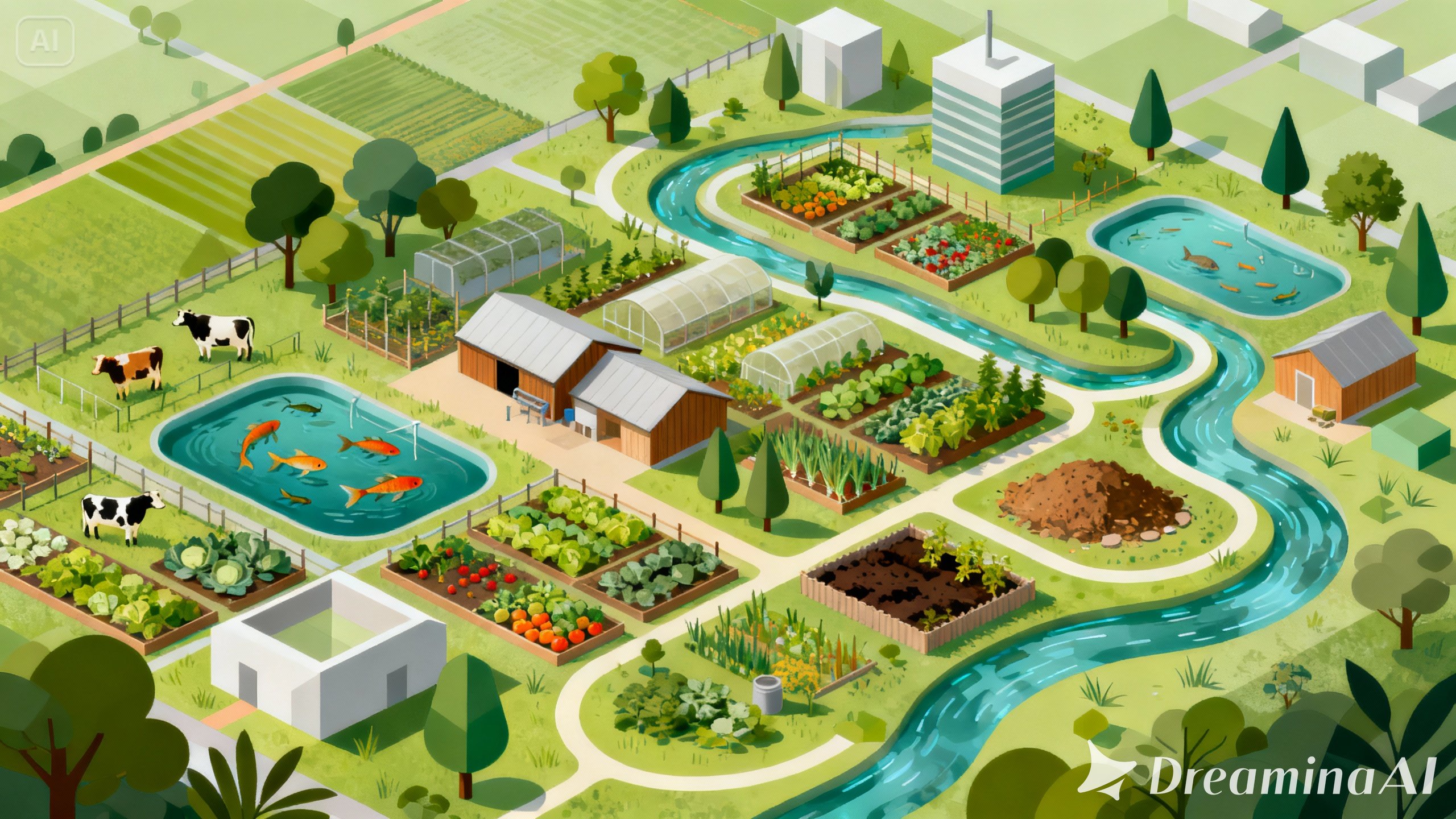 Desain Lahan Agrotecture: Cara Merancang Kebun layaknya Arsitek Merancang Kota
